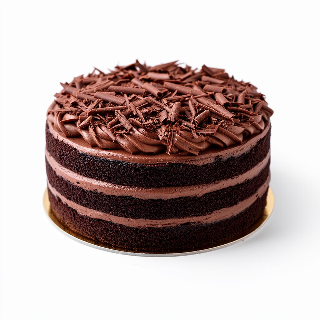 Chokladtårta med mörk chokladfrosting