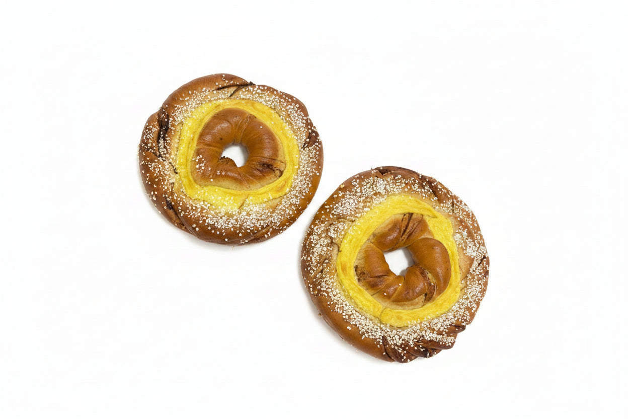 Kanelkrans 450g — Saftig Vetekrans med Kanel, Kardemumma & Vaniljkräm