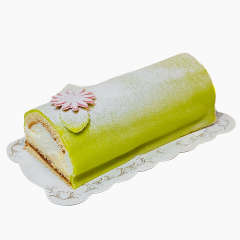 Prinsessstubbe 500g — Klassisk Tårta med Marsipan & Vaniljkräm