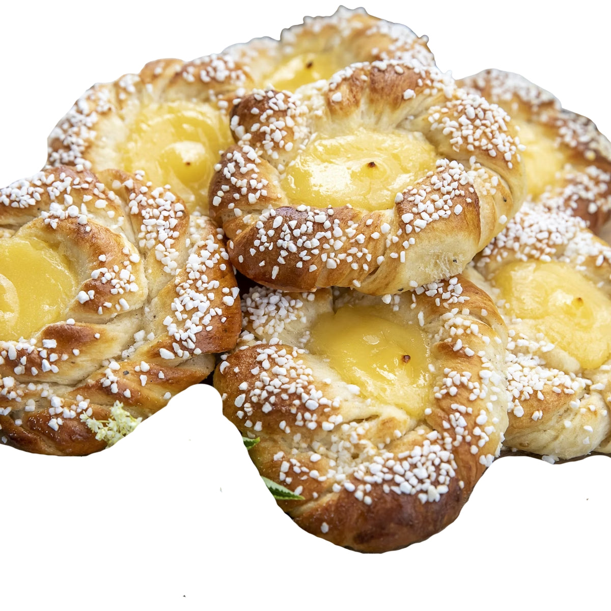 Krämbullar 3-pack — Mjuka Krämbullar med Pärlsocker 200g